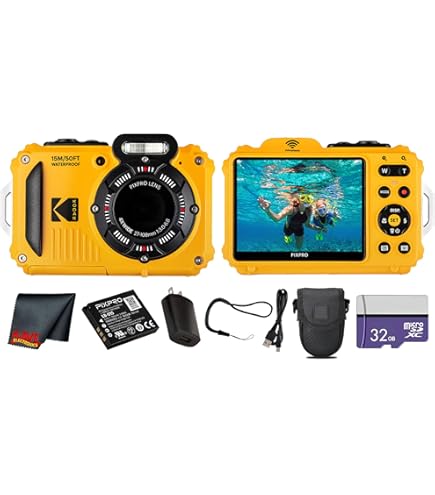 Amazon.com : Kodak PIXPRO WPZ2 Digital Camera + Black Point